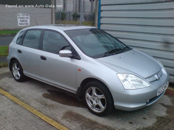 2001 Honda Civic VII Hatchback 5D 1.6 16V (110 Hp) Automatic