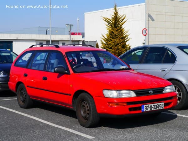 1995 Toyota Corolla Wagon VII (E100) 1.3 i XLI (75 Hp)